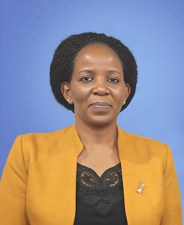 H.E. Agnes Richard Kayola - High Commissioner and Head of Mission